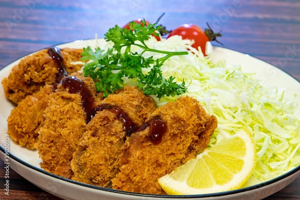 Fototapeta 牡蠣フライ