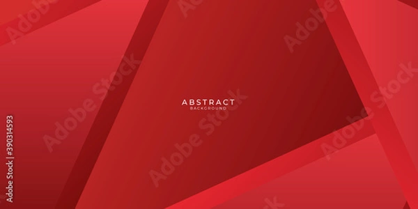 Obraz Abstract red presentation background. Vector Illustration 