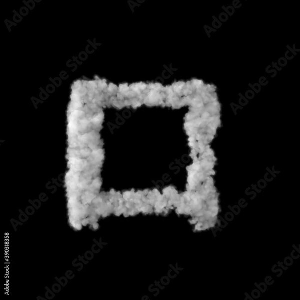 Fototapeta 雲形のフォント