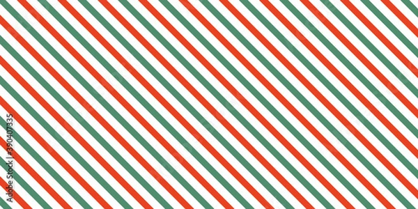 Obraz Abstract line pattern background christmas colours
