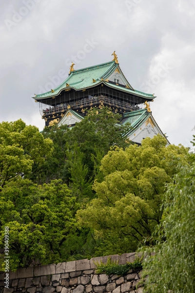 Fototapeta Chateau d'Osaka