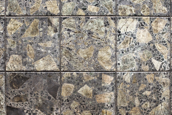 Obraz Marble wall with stone texture background.