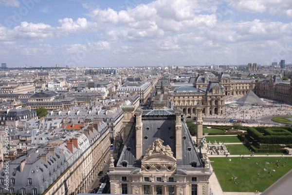Fototapeta paris louvre