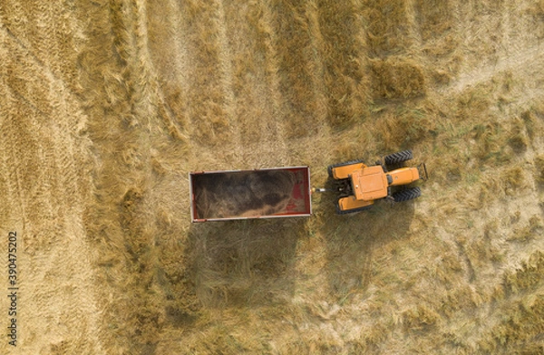 Fototapeta moisson drone