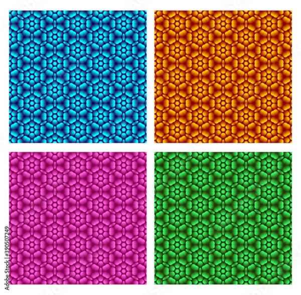Obraz Modern stylish abstract geometric texture. Vector pattern for use in Wallpaper, websites, flyers, brochures, wrapping paper design or fabric pattern design.