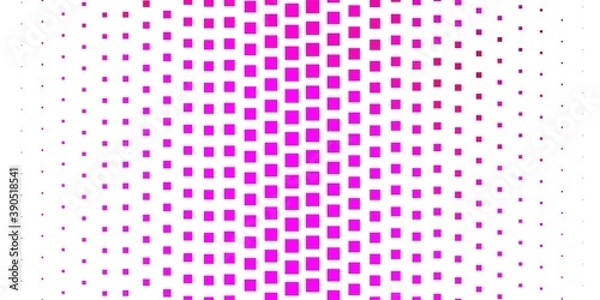 Fototapeta Dark Pink vector backdrop with rectangles.