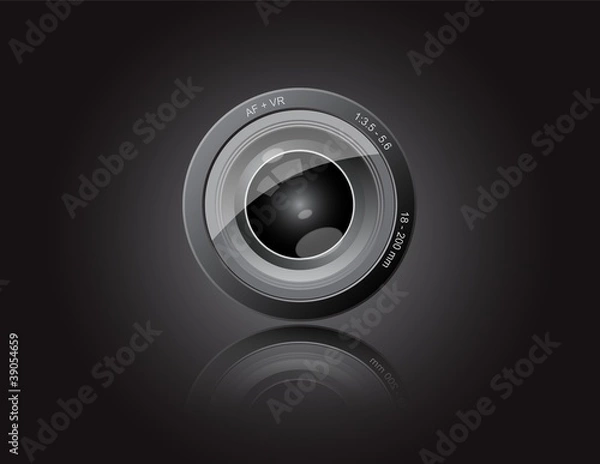 Obraz Objectif photo
