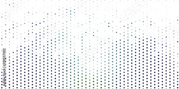 Fototapeta Light multicolor vector template with circles.