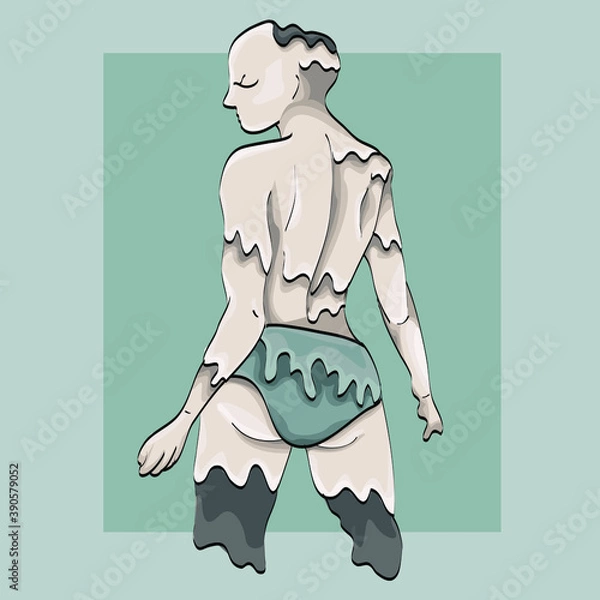 Obraz Vector derretido