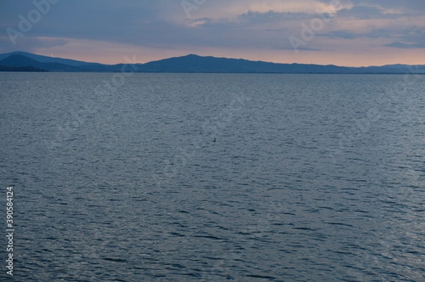 Obraz lake and mountains