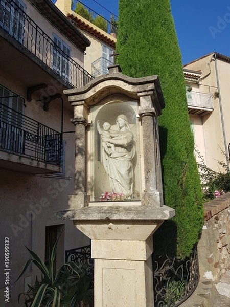 Obraz statue in the garden