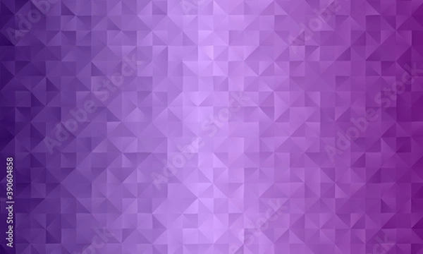 Fototapeta Positive Magenta and pink polygonal background, digitally created