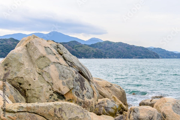 Fototapeta 岩と海