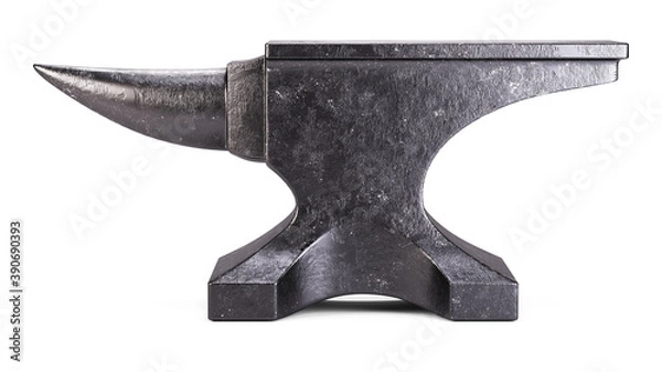 Obraz Old black anvil