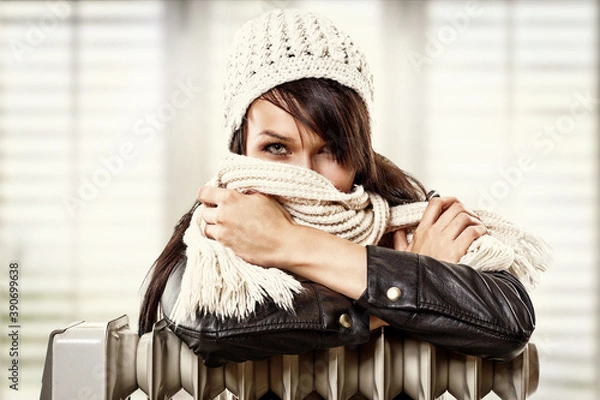 Obraz Frieren oder heizen