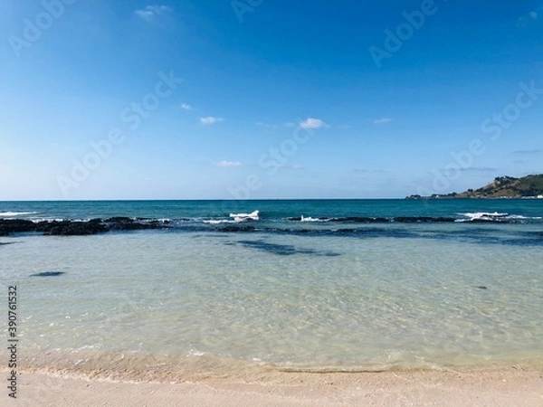 Obraz 제주도 해변