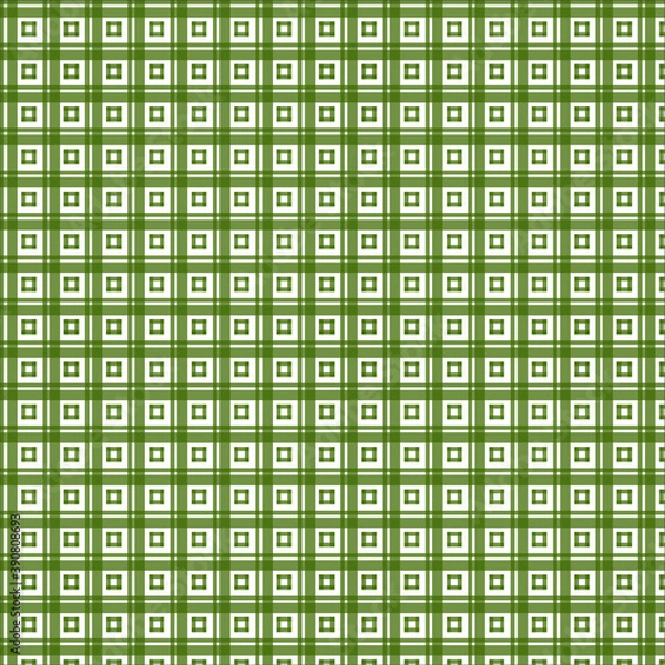 Obraz Small Size Green Check Fabric Pattern for Background & Texture