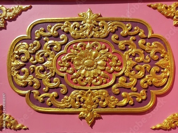 Fototapeta thai style art