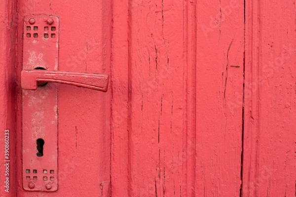 Obraz Stare drzwi strażackie