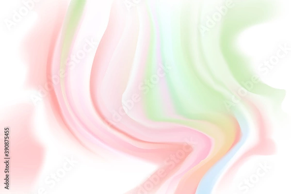 Fototapeta Abstract background of pink fluid ink swirling