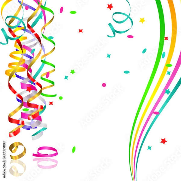 Obraz bright background with serpentine