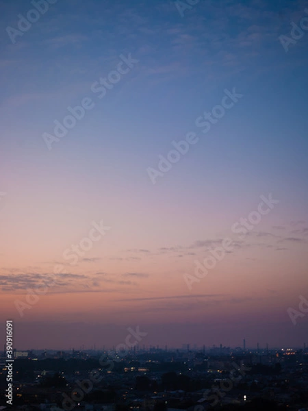 Fototapeta Sky color