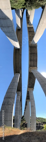 Obraz symbol on blue sky