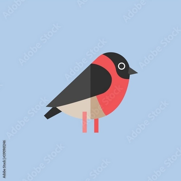 Obraz bird icon vector full color