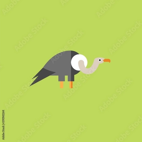 Obraz bird icon vector full color