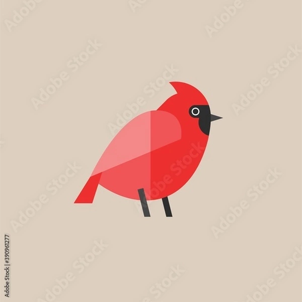 Obraz bird icon vector full color