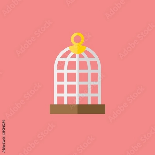 Obraz bird icon vector full color