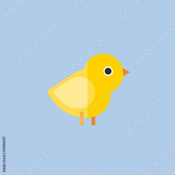 Obraz bird icon vector full color