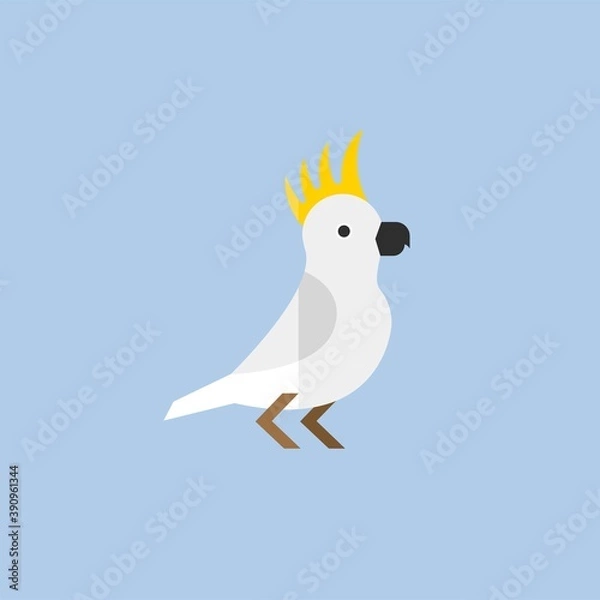 Obraz bird icon vector full color