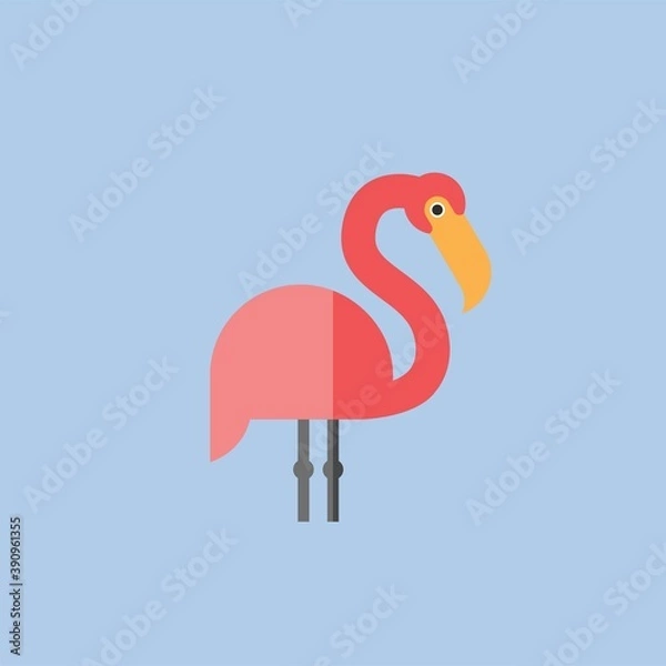 Obraz bird icon vector full color