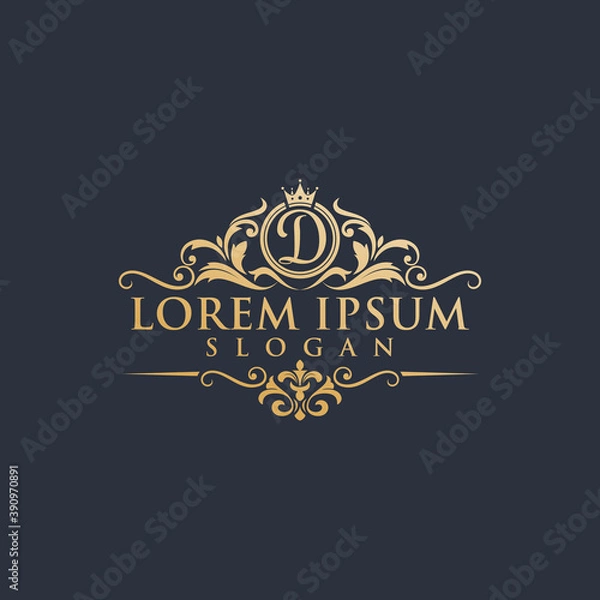 Obraz luxury logo design template vektor