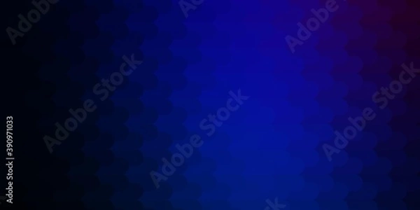 Fototapeta Dark Pink, Blue vector backdrop with lines.