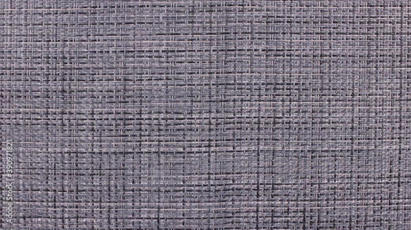Fototapeta Light gray wicker background with checkered pattern