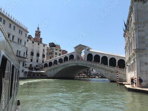 Fototapeta most westchnień miasto - Venise