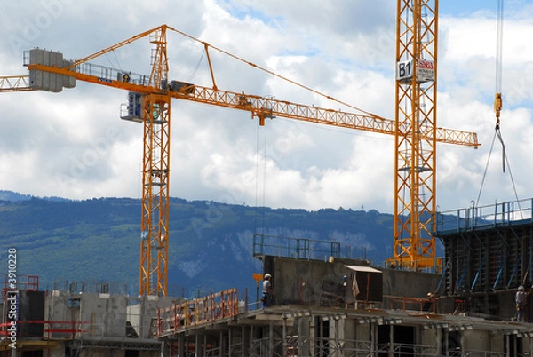 Fototapeta Le chantier