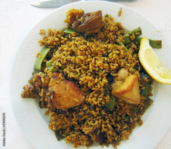 Obraz Walencka paella
