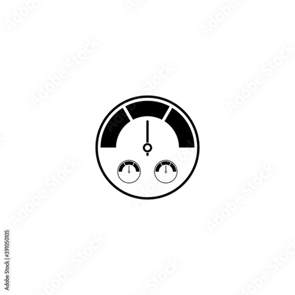 Obraz speedometer icon set vector symbol