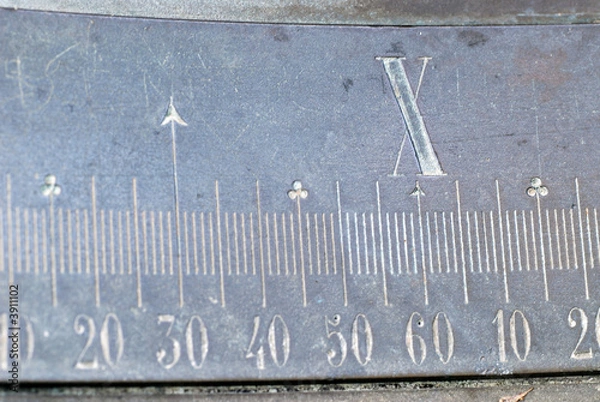 Fototapeta cadran solaire