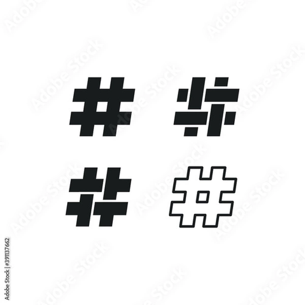 Obraz weaving icon textile symbol logo template design element