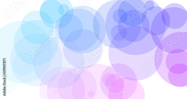 Fototapeta Colorful background in circles, perfect for slides creation