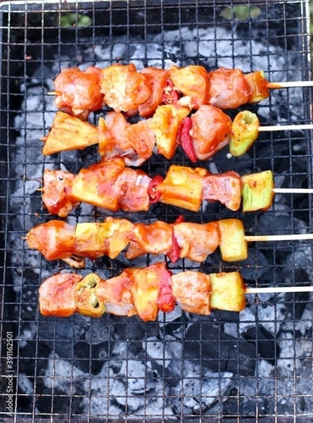 Obraz meat on the grill