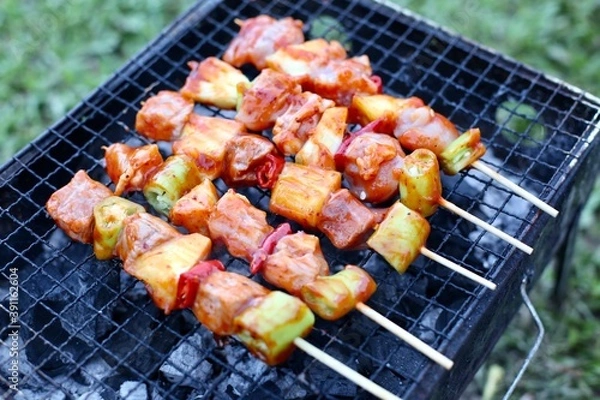 Obraz meat on the grill