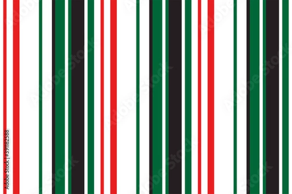 Fototapeta Stripes pattern vector background. Colorful stripe abstract text