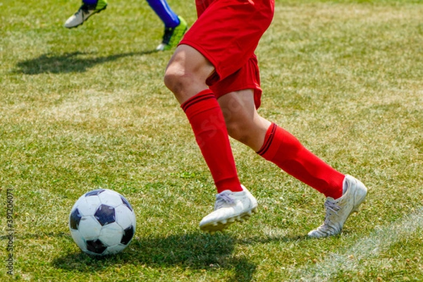 Fototapeta サッカー　フットボール