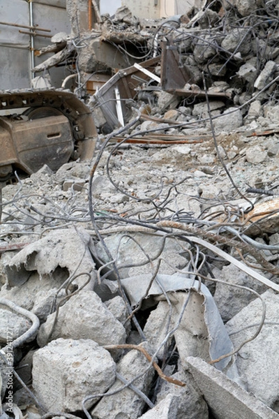 Fototapeta 解体工事現場