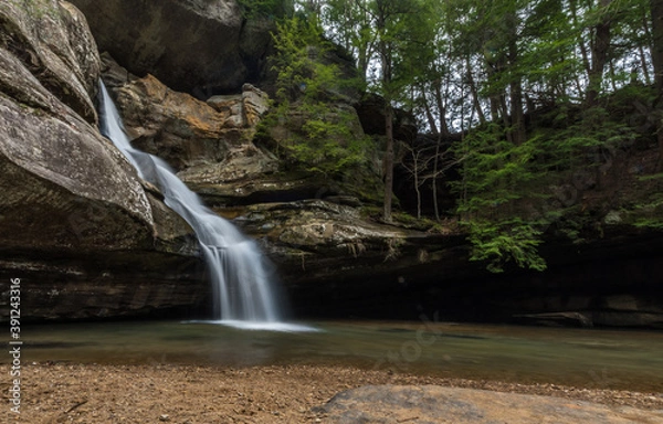 Obraz Lower Falls Wide Angle